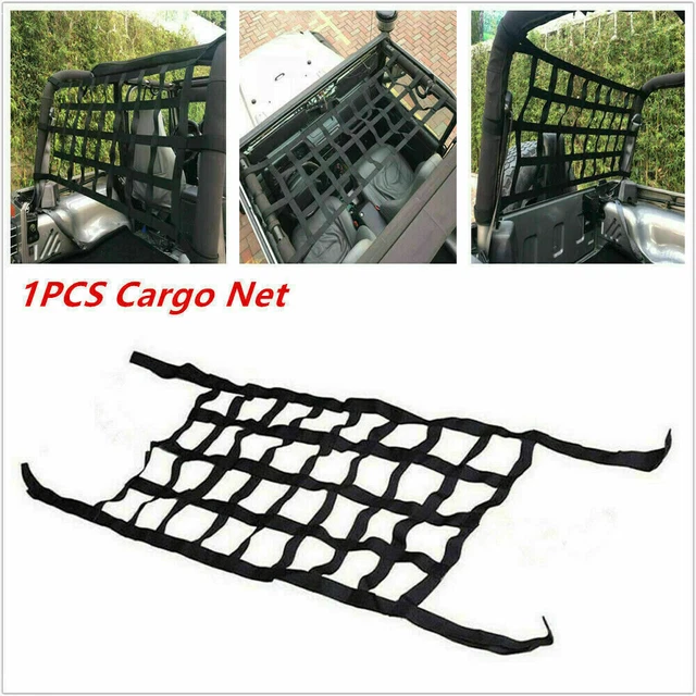 1.5M Multifunction Cargo Net Car Top Roof Hammock Mesh For Jeep Wrangler JK JKU