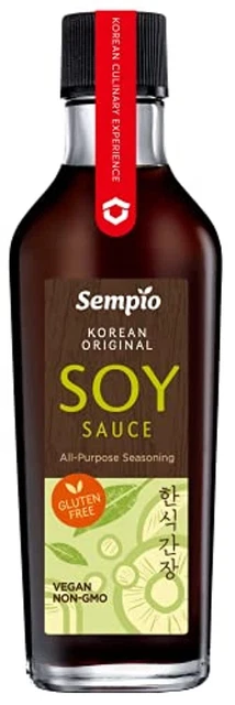 Sempio Coreano Salsa di Soia Originale Condizione Tutti gli Usi (senza Glutine/Vegan/Non...
