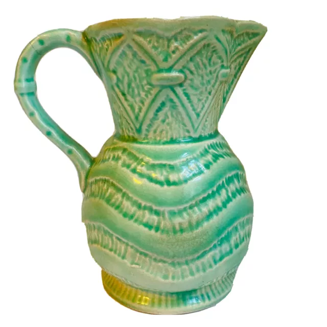 Vintage Staffordshire Roddy Ware Jug Vase Art Deco Green 1925-1928  READ