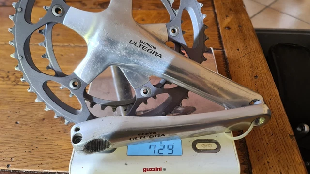 Pédalier Prowheel en aluminium argenté pour vélos VTT, route, ville