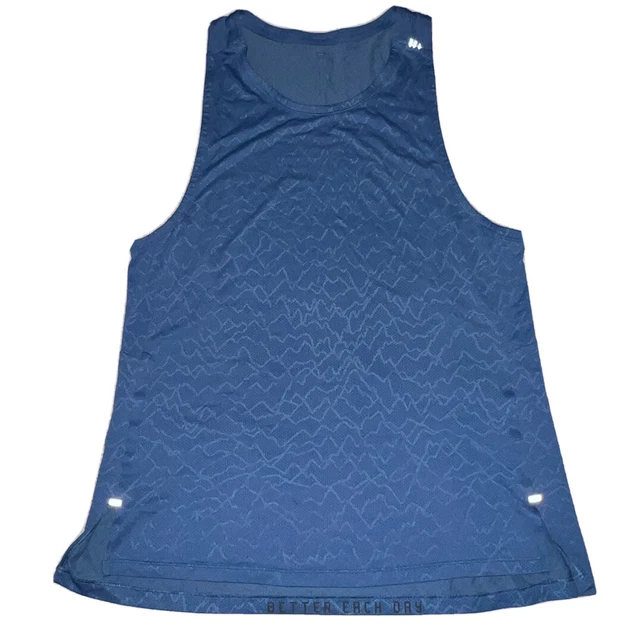 MEN’S LULULEMON LOGO SLEEVELESS TANK TOP Active Wear SIZE Medium