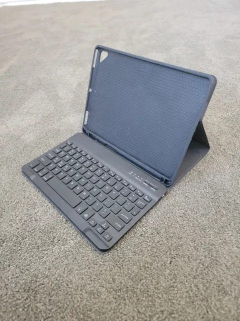 Baibao Ipad 2018 6th Generation Keyboard Case With Bluetooth Keyboard - Black