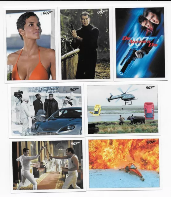 2017 James Bond Archives Final Edition Die Another Day Card set  (83 Cards)