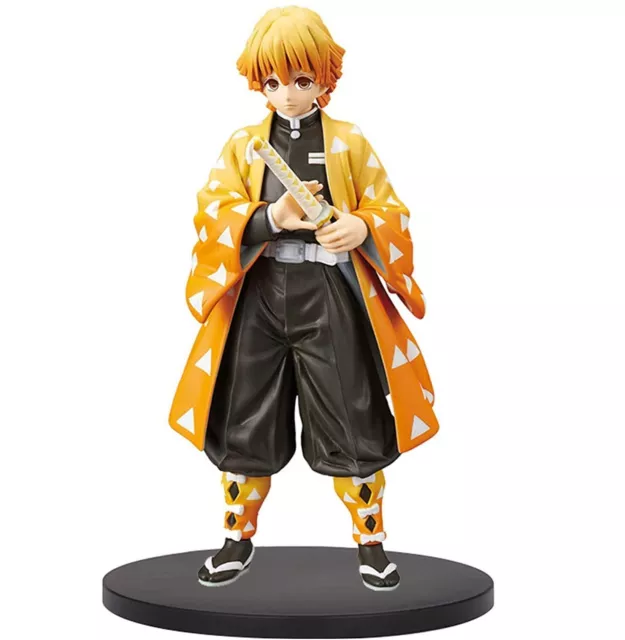 6" Anime Demon Slayer PVC Action Figure Kimetsu no Yaiba Agatsuma Zenitsu No Box