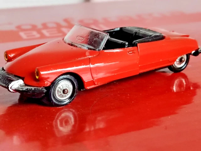 Citroën DS 19 Cabriolet 1965 Rouge Corail 1/43