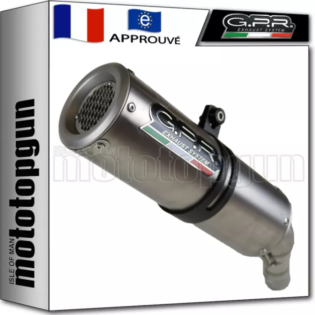 Gpr Ligne Pot Complete Nocat Hom M3 Titanium Honda Cbr 650 F 2018 18