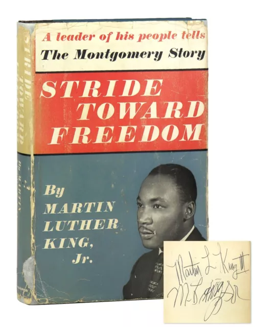 Martin Luther King Jr / Stride Toward Freedom / Signed by MLK Sr & MLK III