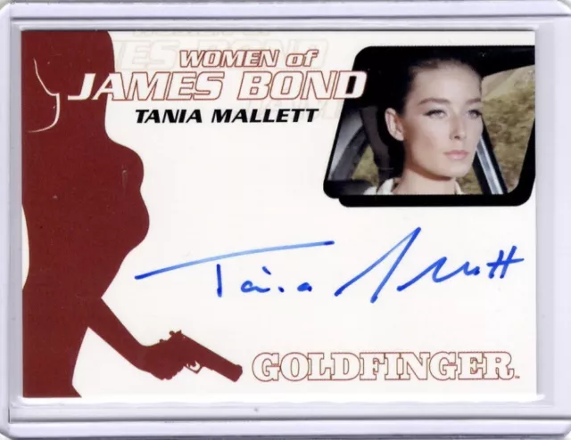 James Bond, Women Of Bond Autograph Card WA45 Tania Mallett as Tilly Masterson