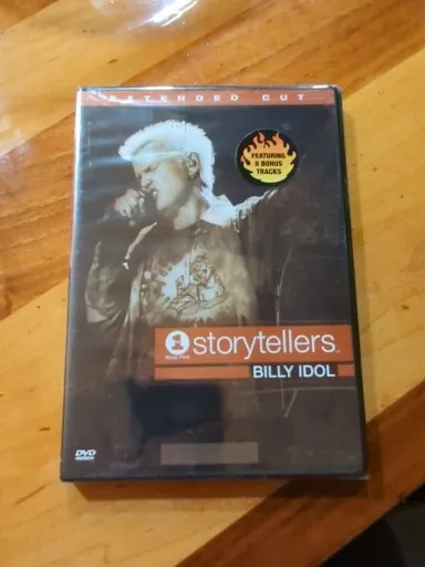 BILLY IDOL VH1 Music First Storytellers Extended Cut DVD New Sealed 8 Bonus Cuts