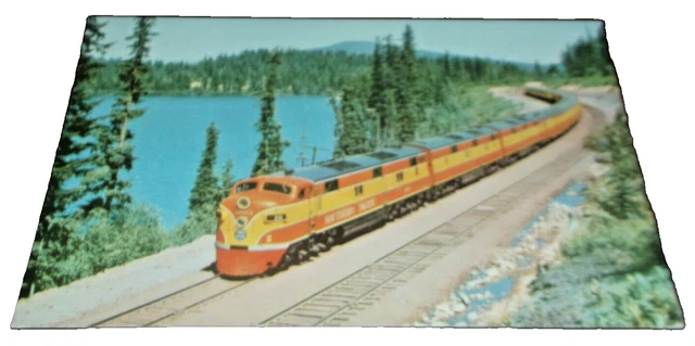 1957 Southern Pacific Shasta Daylight Company Post Card