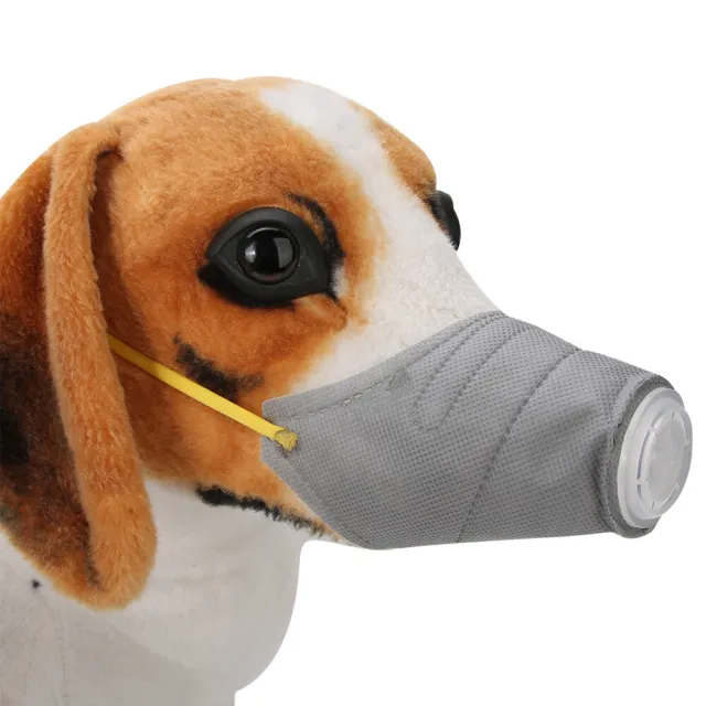 PM2.5 Muffola protettiva bocca animale domestico con cinghia regolabile antinebbia cane Breatha GF0