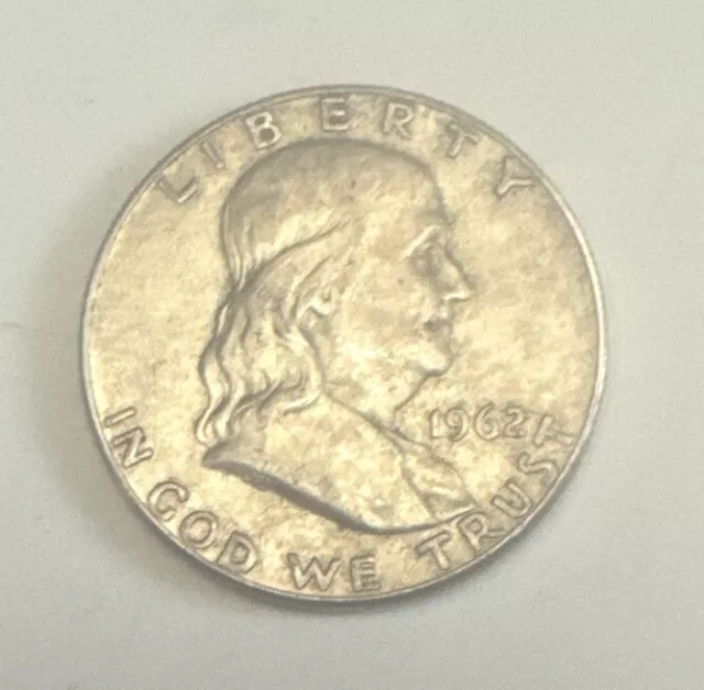 1962 D Franklin Half Dollar - Free Shipping