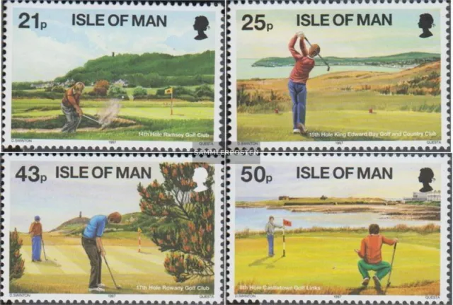 GB - Insel Man 730-733 (kompl.Ausg.) postfrisch 1997 Golf