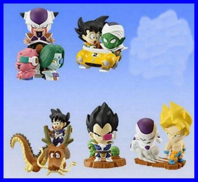 Figurine Dragon Ball Bandai Gashapon - Goku VS Robot Pirate - Vintage - Occasion