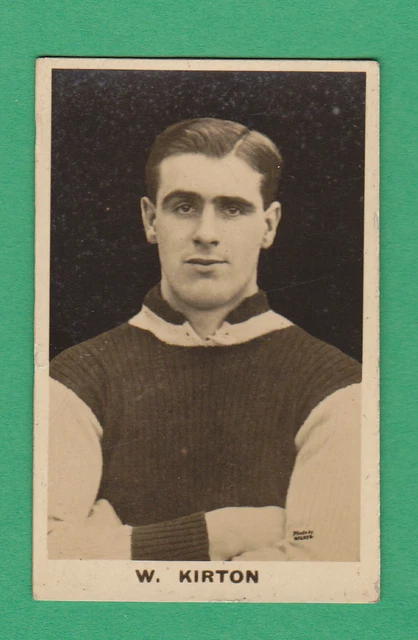 Football - Adventure -  Footballer  -  W.  Kirton  Of  Aston  Villa  -  1923