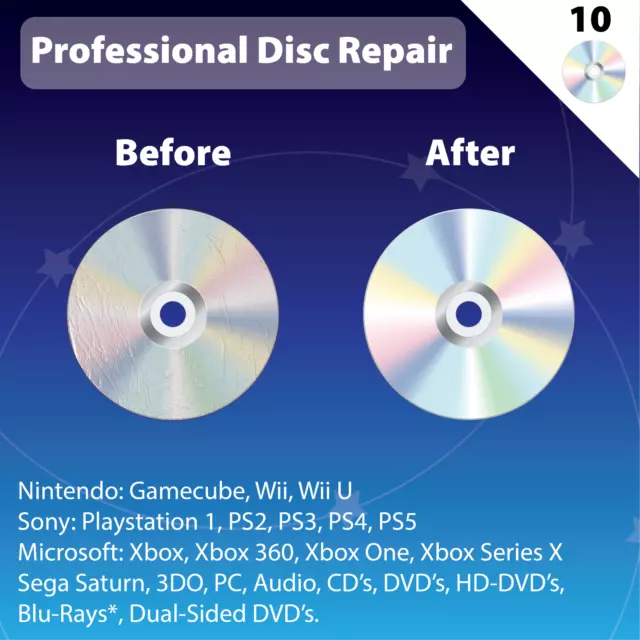 DVD CD DISK SCRATCH REPAIR REMOVER restorer cleaner