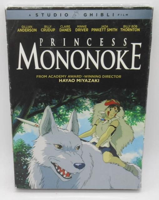 PRINCESS MONONOKE ANIME Dvd Movie, Studio Ghibli Film, Gillian