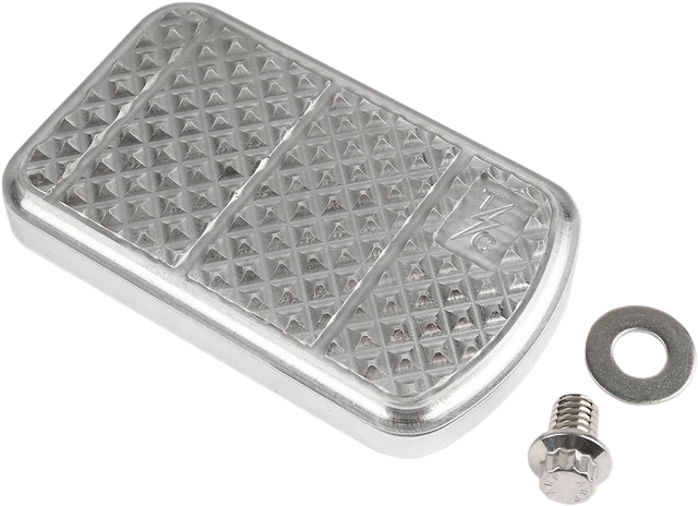 THRASHIN SUPPLY CO. Brake Pedal Pad Polished #TSC-2201-0