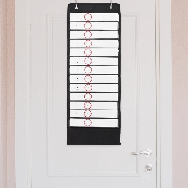 DAILY SCHEDULE POCKET Chart Daily Schedule Pocket Chart Routine Pocket ...