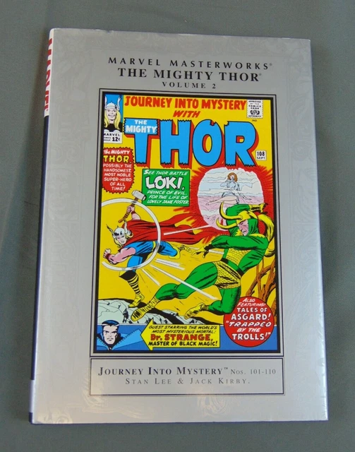 Marvel Masterworks THE MIGHTY THOR Vol 2 Journey into Mystery 1st Prt HBDJ Book