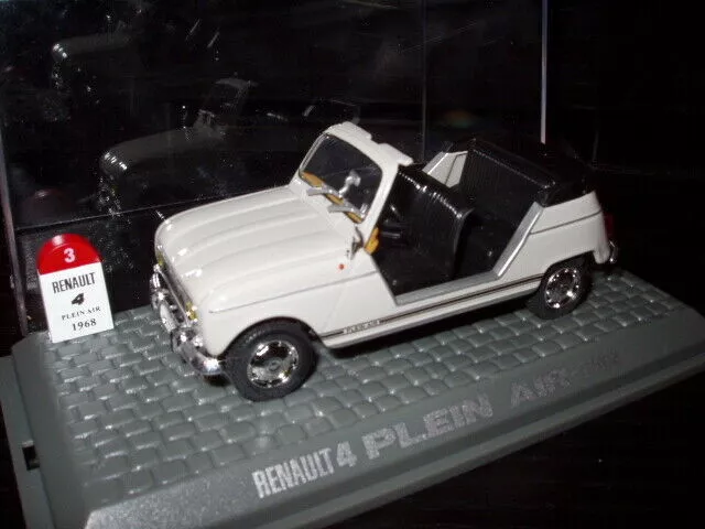4L5 1/43 UNIVERSAL HOBBIES M6 RENAULT 4 : 4 L plein air décapotée 1968