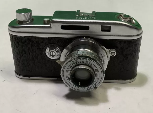 VTG Argus A3 35mm Viewfinder Camera Anastigmat Lens Untested