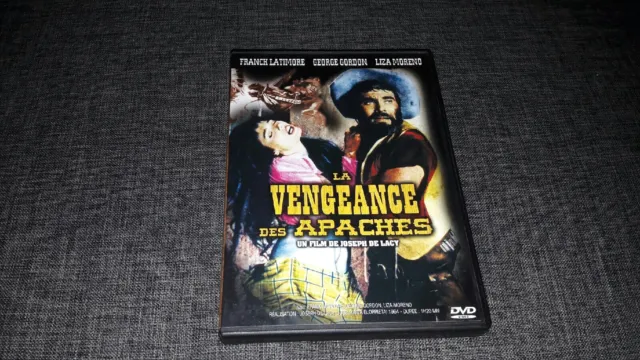 LA VENGEANCE DES APACHES - Frank Latimore, Liza Moreno, Nuria Torray (DVD)