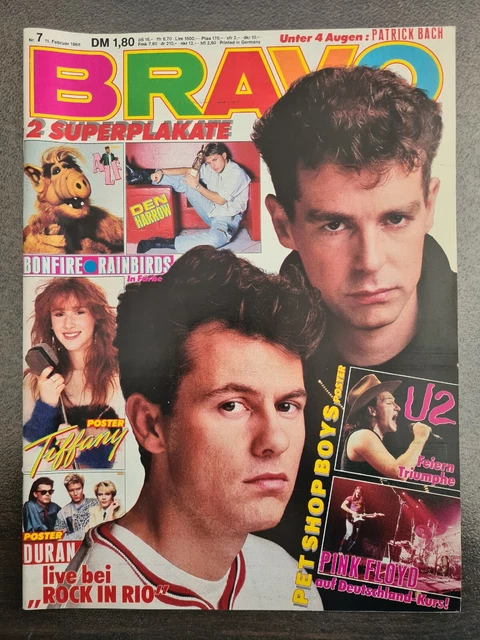 BRAVO 07/1988 Heft Komplett -Pink Floyd, Madonna, Sting, Sylvester Stallone-Top!