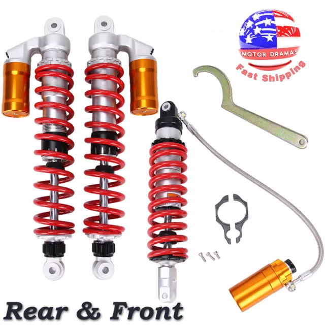 Front & Rear Shocks Suspension Kit For Honda TRX400EX TRX450R TRX450ER All Years