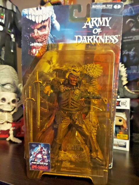 EVIL ASH ARMY of Darkness Todd McFarlane Movie Maniacs 4 NEW evil dead