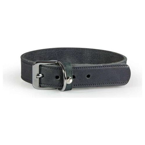 Das Lederband Collar para Perro Weinheim Granito, Varios Tamaños, Nuevo