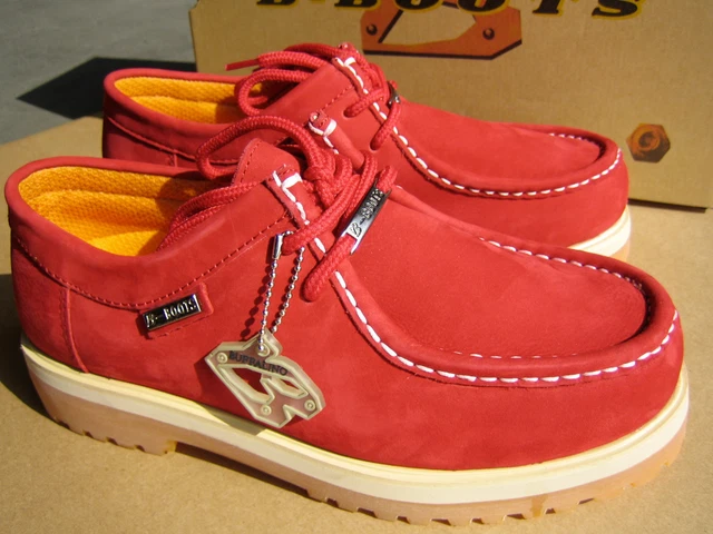 NEW BUFFALINO MEN Leather Boots Size 8.5 Color Red 28.88 PicClick