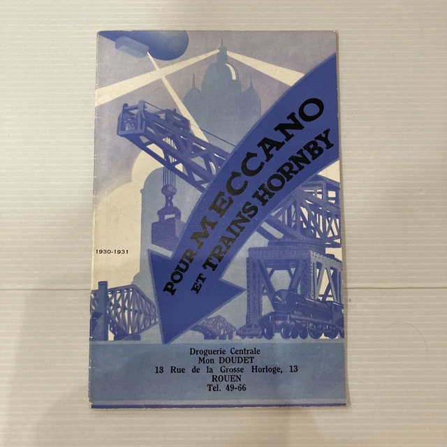Catalogue Hornby Meccano 1924 - Trains Et Modélisme, Vintage, Occasion