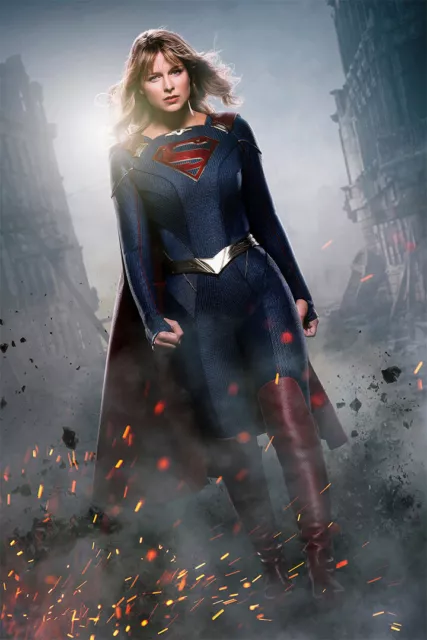 Supergirl Season 4 Tv Series Superhero Action Wall Art Home Decor - POSTER 20x30
