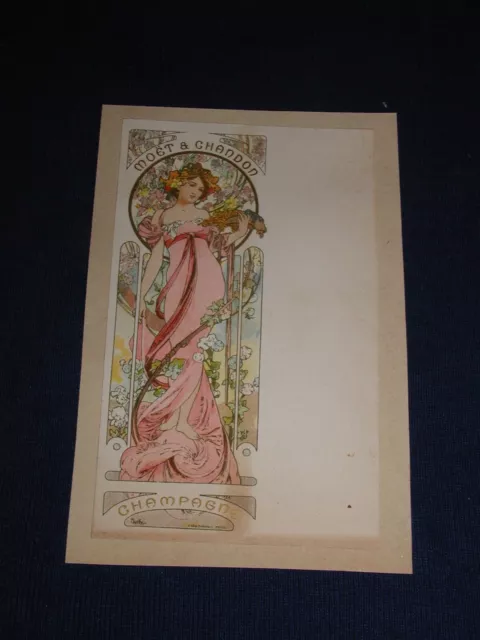 Art Nouveau-Alphonse Mucha-1899-Champagne Moet Et Chandon-N° 7