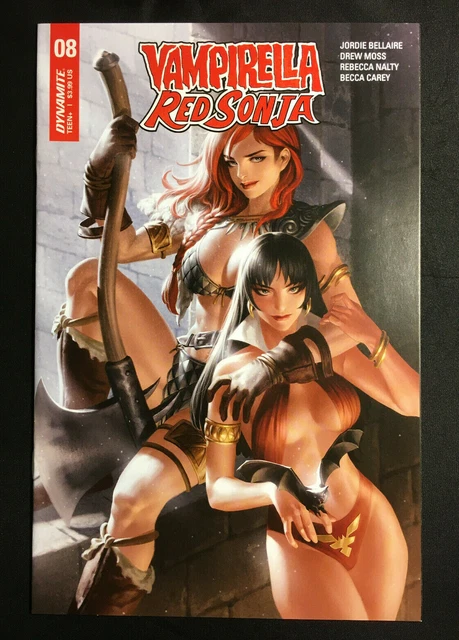VAMPIRELLA RED SONJA 8 VARIANT Junggeun Yoon VOL 1 NM QUEEN VAMPI ELVIRA