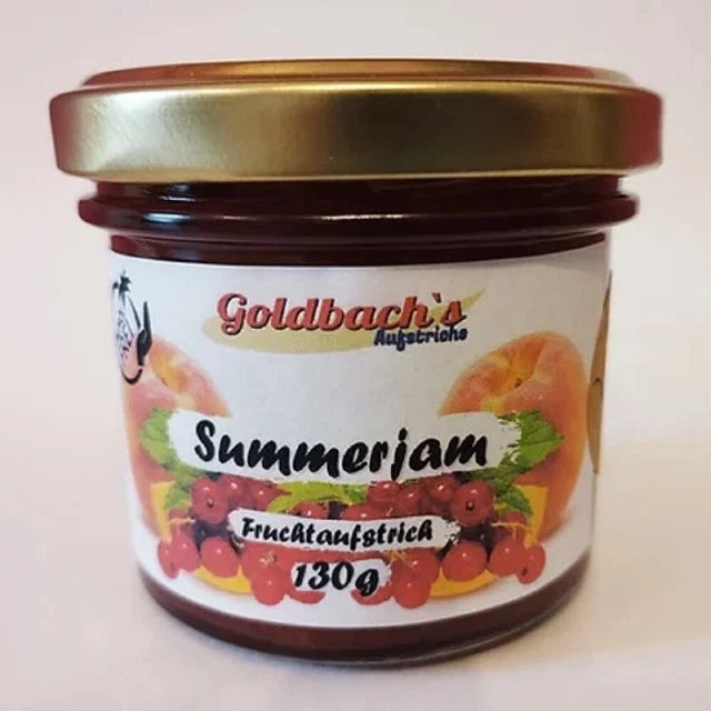 Spalmatura frutta Summerjam da pesca e ribes rosso