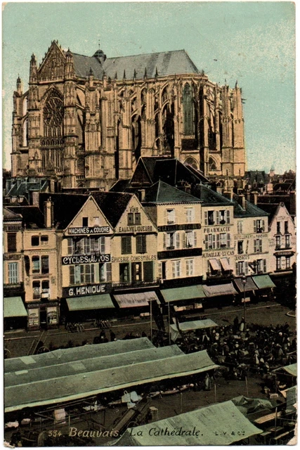 CPA 60 - BEAUVAIS (Oise) - 334. La Cathédrale - Ed. L. V. & Cie
