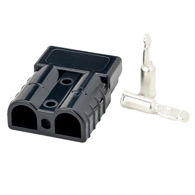 Secure Y Adapter for 50 Amp For Anderson Plug Connector and Polarity Protection