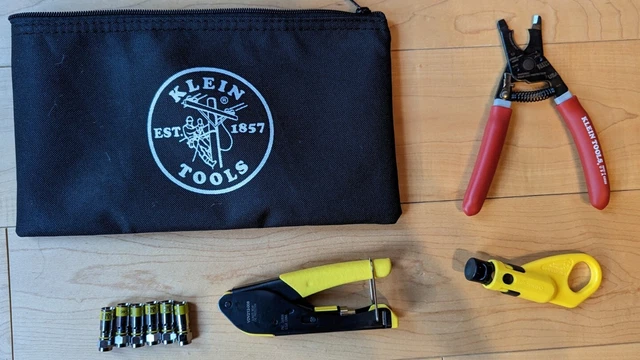 Klein Tools VDV026-211 Coax Installation Kit