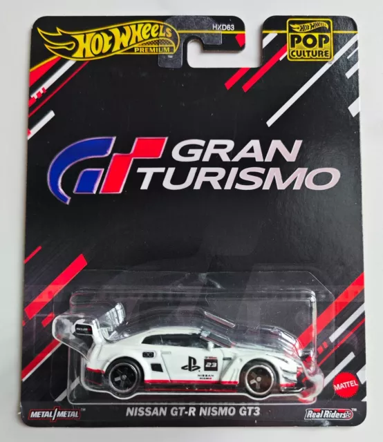 Hot Wheels Premium - 2024 Pop Culture Gran Turismo Nissan Gt-R Nismo Gt3