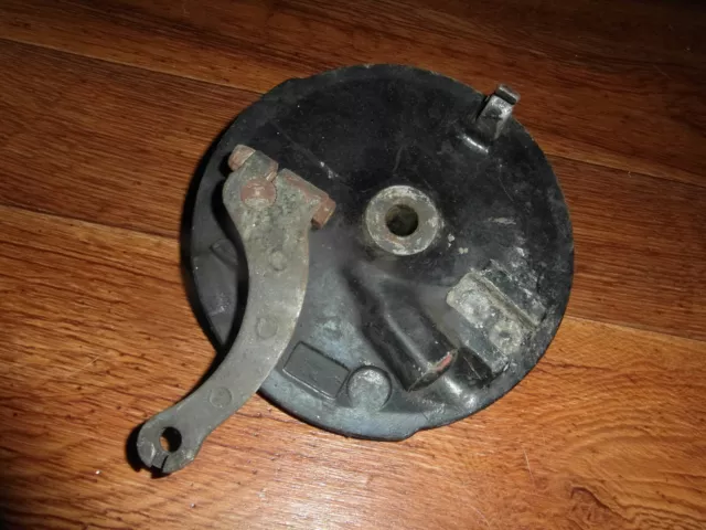 Yamaha DT125 DT175 1979 1980 1981 Piastra di ritenuta batteria freno ruota anteriore
