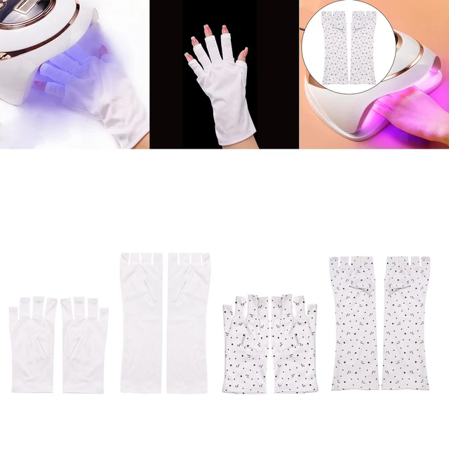 2 Piezas Guantes Anti-Sin Dedos - Guantes Protectores para
