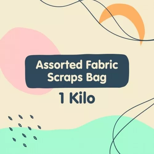 1 Kilo Fabric Scrap Bag