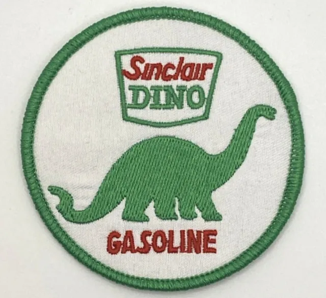 Sinclair Gas Dino Racing Oil Patch Iron Sew On Vintage Style Retro Cap Hat