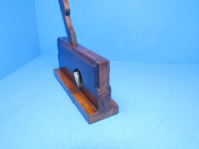 nice Rye & Co Swindon England 1-3/4" t-rabbet wood molding plane boxwood sole