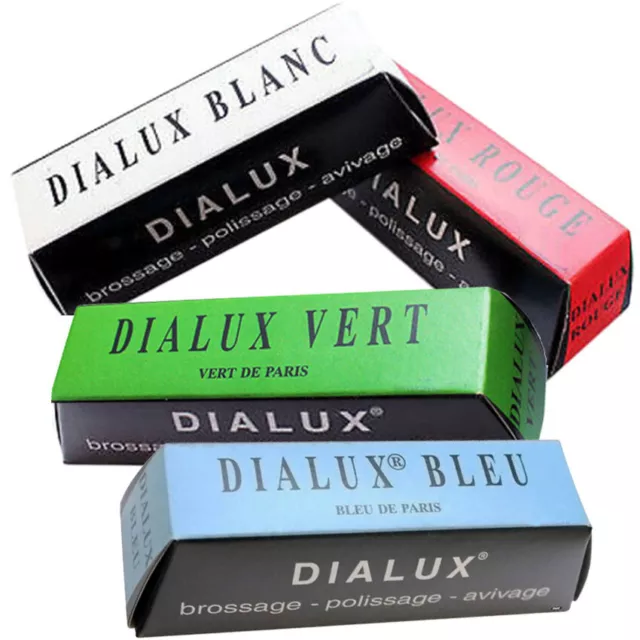 4 Bars Jewelers Rouge Polish Dialux French Jewelry Polishing Buffing Compound