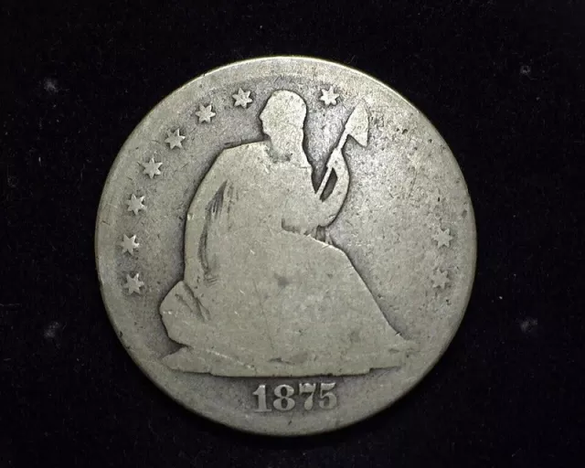 1PCS Estate Coin Seated Liberty Silver Half Dollar ✯ Rare US Type ✯