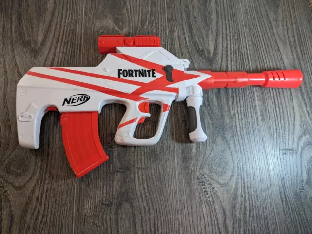 Fortnite Nerf Gun B AR White and Red