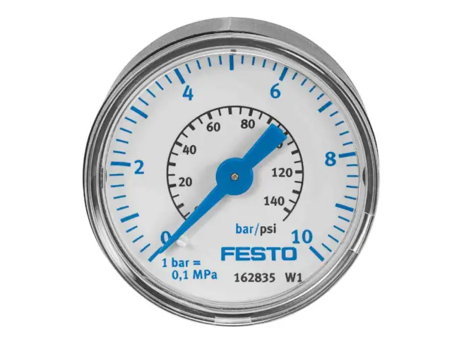 FESTO MA-40-10-G1/4-EN 183900 Pressure Gauge New2